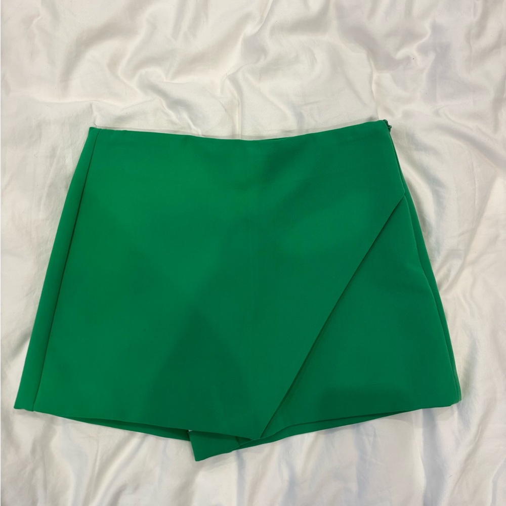 Zara Green Skort